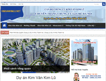 Tablet Screenshot of kimvankimlu.net